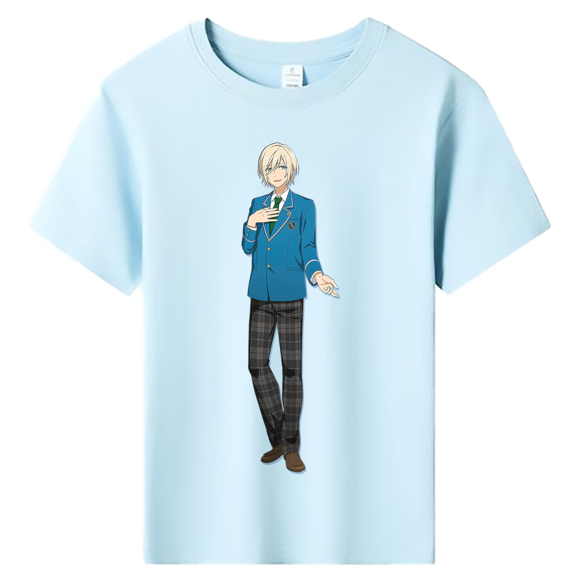 （画像用） あんさんぶるスターズ! Ensemble Stars 綿100％キッズTシャツ（フロントプリント）